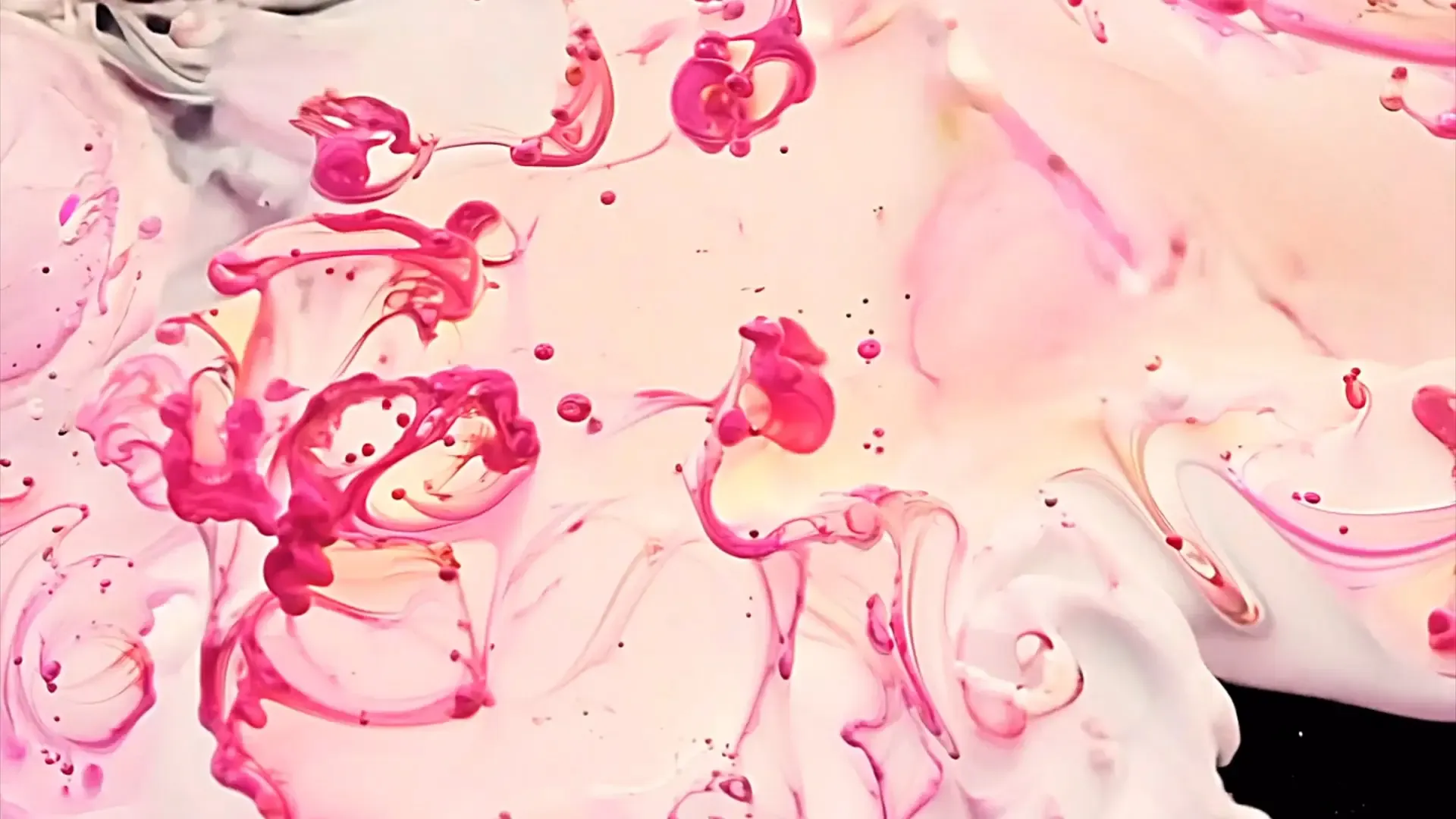 Vibrant Pink Swirls Transition for Creative Projects